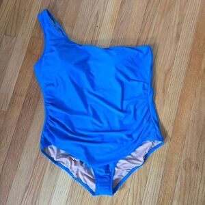 NWT J. Crew slimming swimsuit size 22 Beach One shoulder
